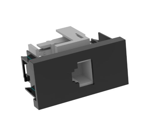 MODULO ENTRADA RJ11 (TELEFONE) - DOHA PRETO