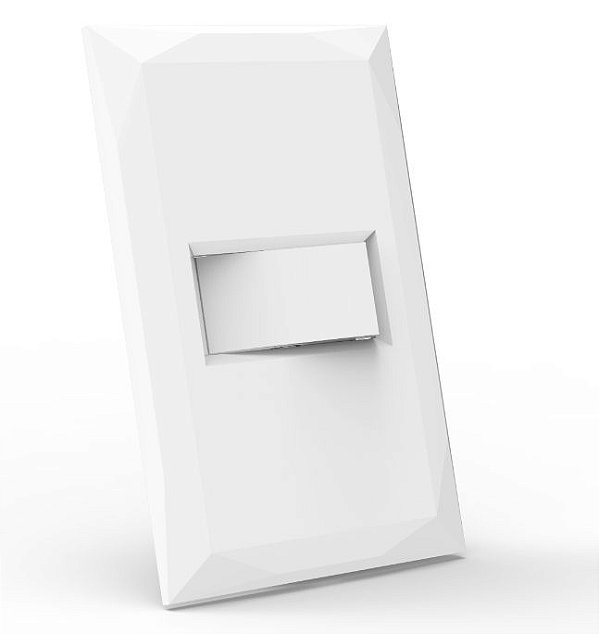 MT - CJ INTERRUPTOR SIMPLES HORIZONTAL MON. 4X2  DOHA BRANCO