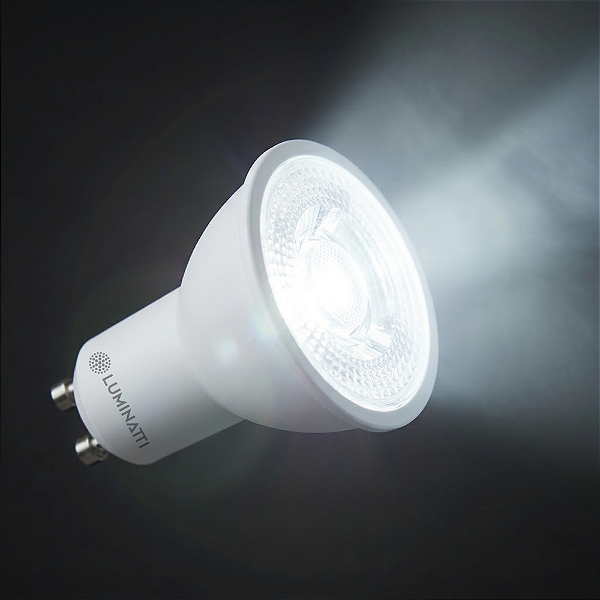 LAMPADA MINI DICRÓICA MR11 6000K 4W GU10 BIVOLT - LUMINATTI - LM564