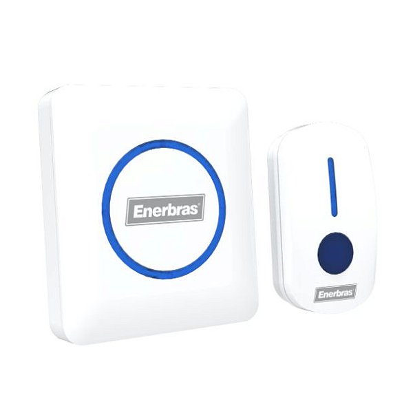 CAMPAINHA WIRELESS CODIFICADA PLUGUE - ENERBRAS