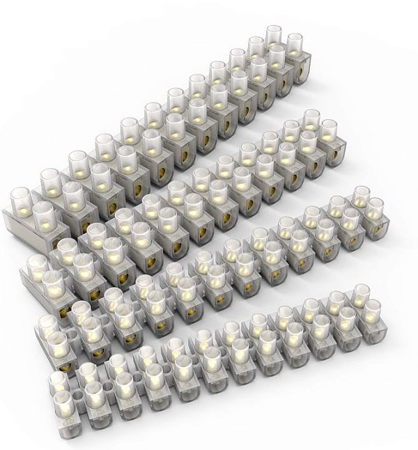 CONECTOR MULTIPLO 12 BORNES 2,5MM² (1 UNIDADE)- ENERBRAS