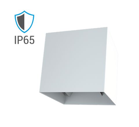 LUMINARIA XBOX 3000K 6W BRANCA BIVOLT IP65 - LUMINATTI