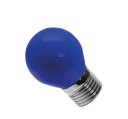 LAMPADA BOLINHA LED 6W AZUL BIVOLT - LUMINATTI