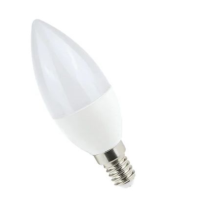 LAMPADA VELA LED LEITOSA E14 4,5W 6000K BIVOLT - LUMINATTI