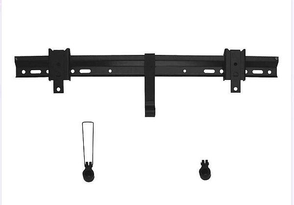 SUPORTE PRETO PARA TV LED 32 - 70 FIXO SLIM - BRASFORMA