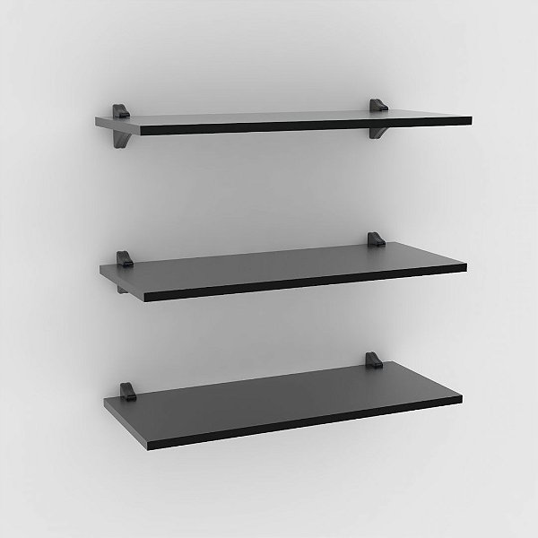 KIT PRATELEIRA STUDIO COMPLETO 60X25 - BRASFORMA