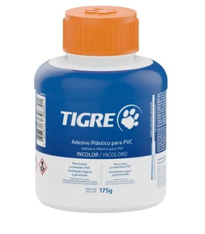 COLA PVC FRASCO 175G C/ PINCEL - TIGRE