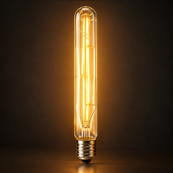 LAMPADA FILAMENTO TUBO T30X185 3W 120LM/W E27 - AAATOP - T30185