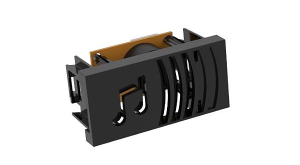 MODULO CAMPAINHA CIGARRA (SOM) -  DOHA PRETO