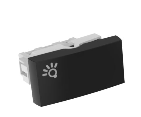 MODULO INTERRUPTOR PULSADOR DE CAMPAINHA - DOHA PRETO
