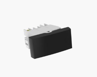MODULO INTERRUPTOR BIPOLAR PARALELO - ENERBRAS DOHA PRETO