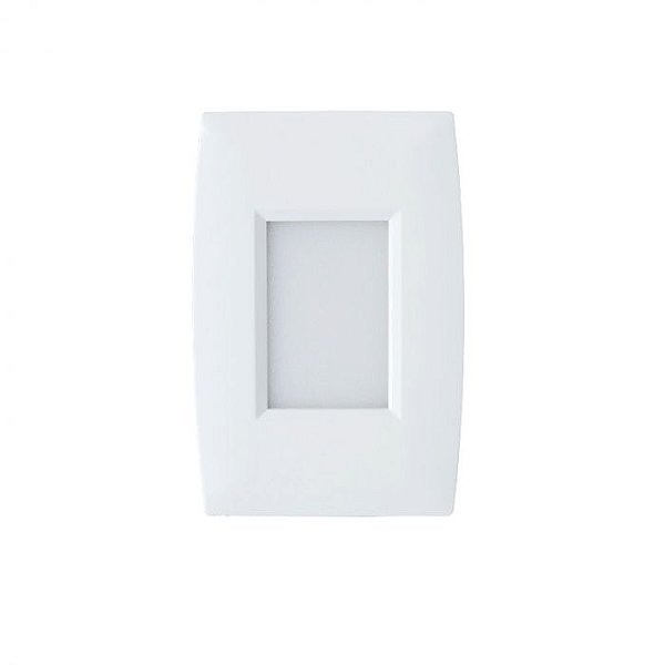 BALIZADOR BURLE BRANCO 2W BRANCO 3000K BIVOLT IP65 - HEVVY