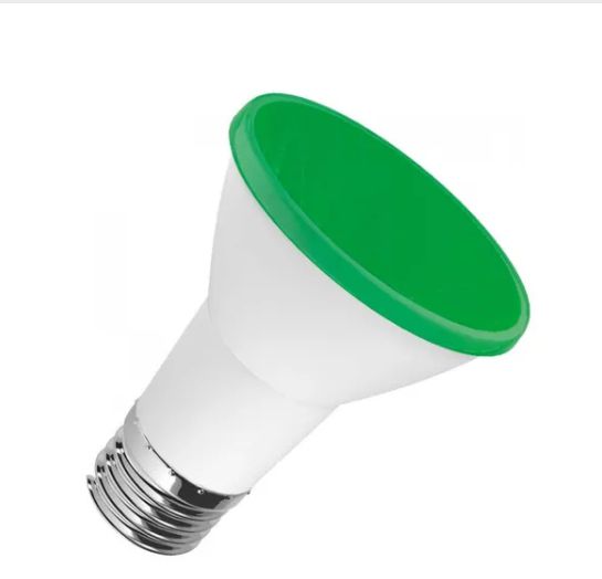 LAMPADA PAR20 6W E27 VERDE - LUMINATTI