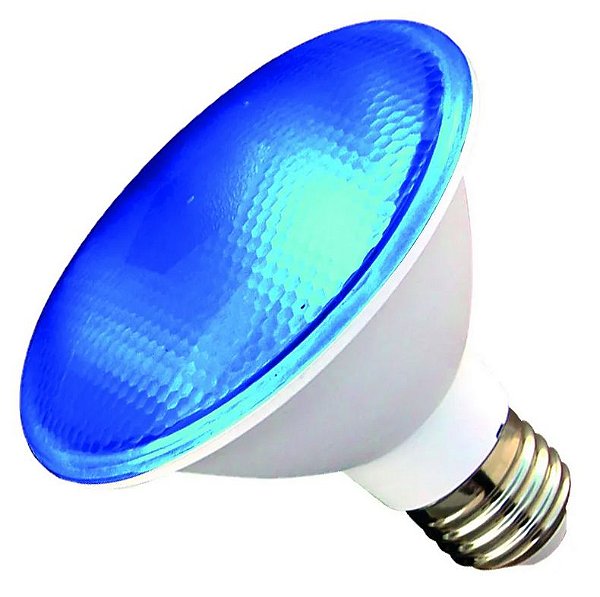 LAMPADA PAR30 LED 10W AZUL BIVOLT IP65 - LUMINATTI