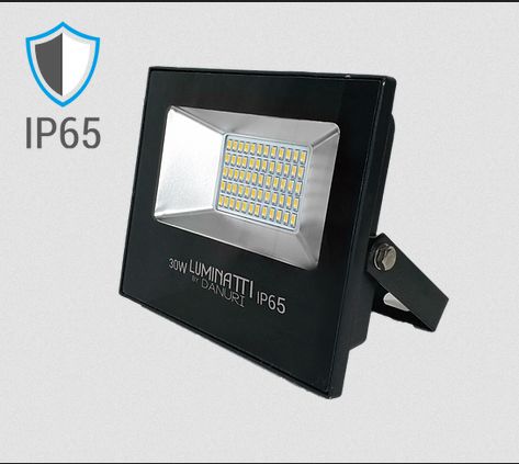 REFLETOR 30W IP65 BIVOLT 6000K - LUMINATTI