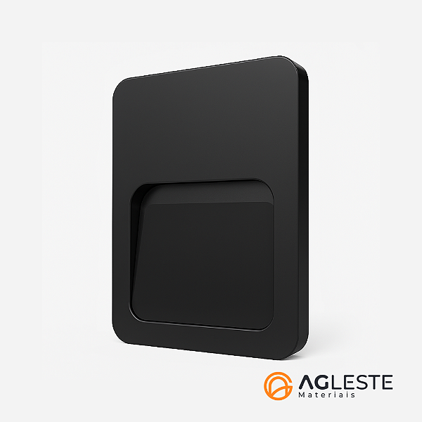 BALIZADOR 2W SOBREPOR PRETO 3000K IP65 - LUMINATTI