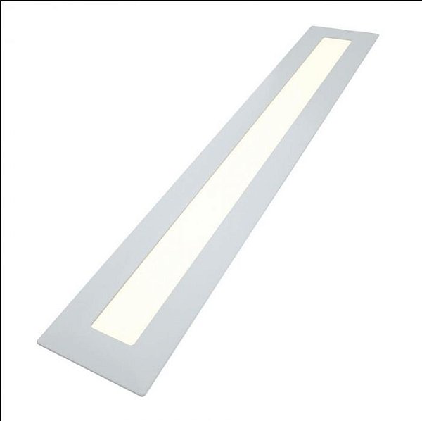 PAINEL LED RETANGULAR EMBUTIR 20W 60X10 2700K - LUMINATTI