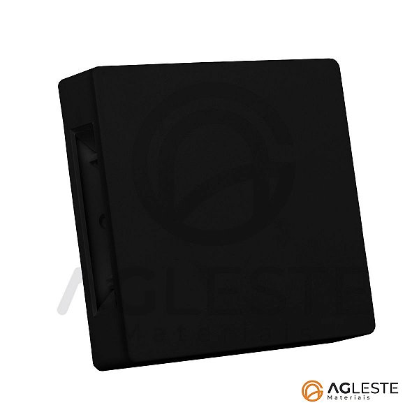 ARANDELA SLIM 4 FACHOS  AJUSTAVEIS 3000K 6W PRETO - PIX