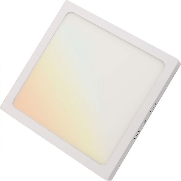 PAINEL SMART LED QUADRADO SOBREPOR 18W - TRAMONTINA
