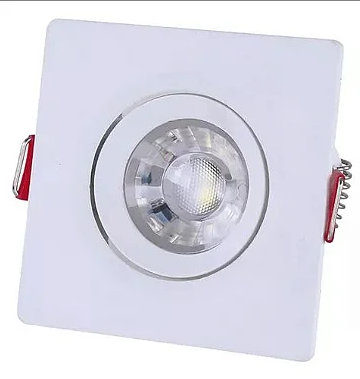 SPOT DE LED QUADRADO 7W 6500K BRANCO FRIO - TRAMONTINA