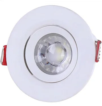 SPOT DE LED REDONDO 7W 3000K BRANCO QUENTE - TRAMONTINA