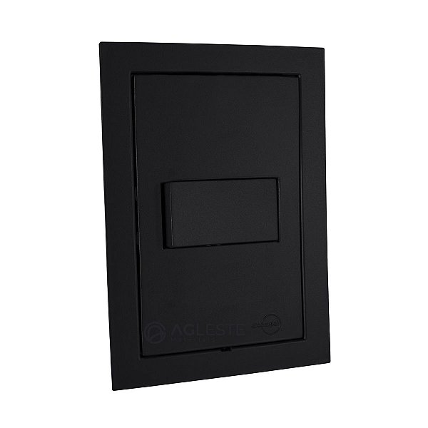 CJ INTERRUPTOR SIMPLES HORIZONTAL 4X2 - DICOMPEL EKRON PRETO
