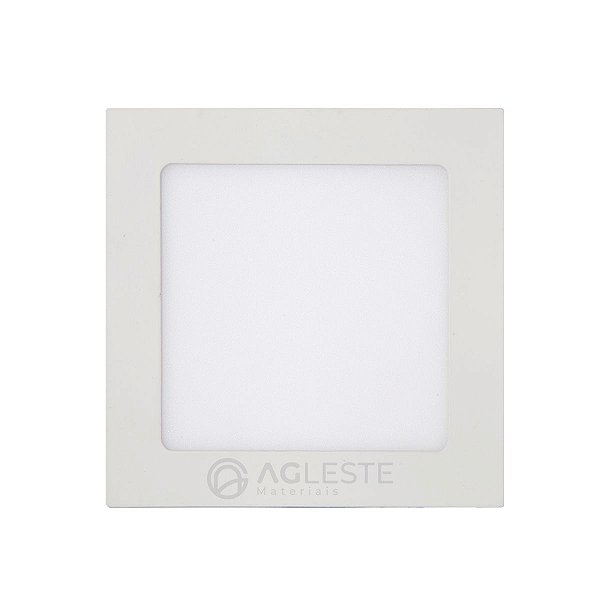 PAINEL DE LED SOBREPOR SLIM QUADRADO 18W 6500K BIVOLT - KIAN