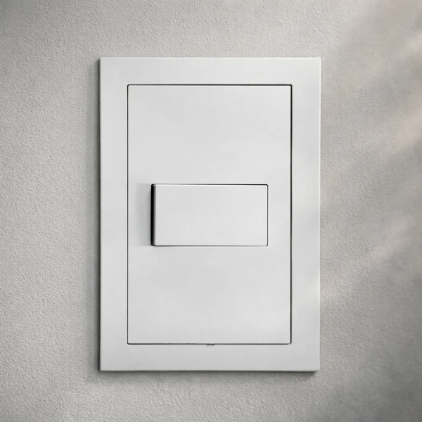 CJ INTERRUPTOR SIMPLES HORIZONTAL 4X2 DICOMPEL EKRON BRANCO