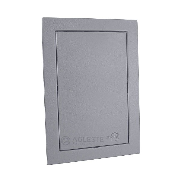 PLACA CEGA COM SUPORTE 4X2 - DICOMPEL EKRON CINZA