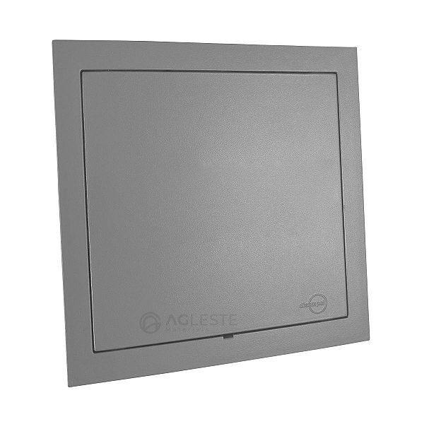 PLACA CEGA COM SUPORTE 4X4 - DICOMPEL EKRON CINZA