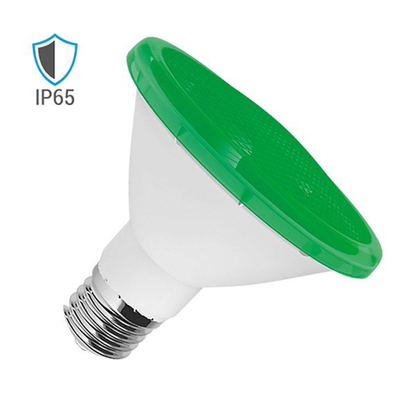 LAMPADA PAR30 10W E27 VERDE - LUMINATTI