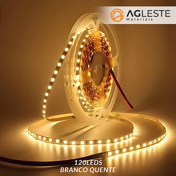 FITA DE LED 120SMD - IP20/ 10W/M  5 METROS 1950LM