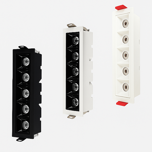 SPOT PICCO FOCCO EMBUTIR 6W ANTIOFUSCANTE 480LM IP20 ANG 45º IRC90 - GAYA