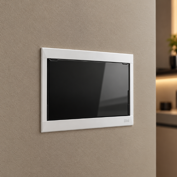 QUADRO DE EMBUTIR PARA 3/4 DISJUNTORES FUME - BIKI