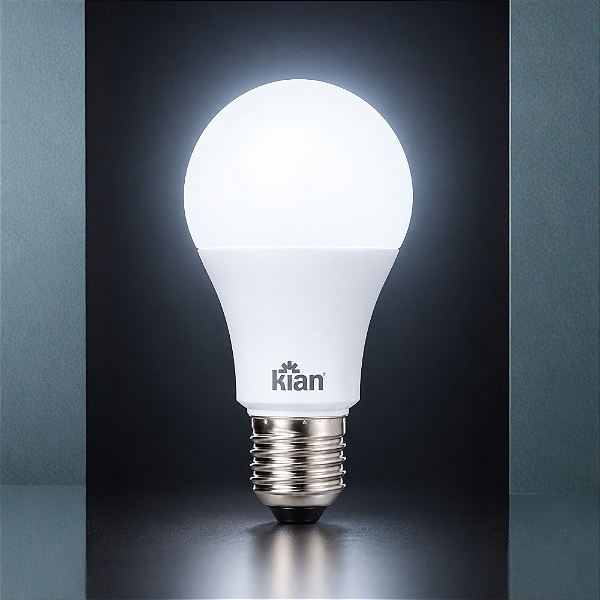 LAMPADA LED BULBO 9W 6000K BRANCO FRIO KIAN - 10058
