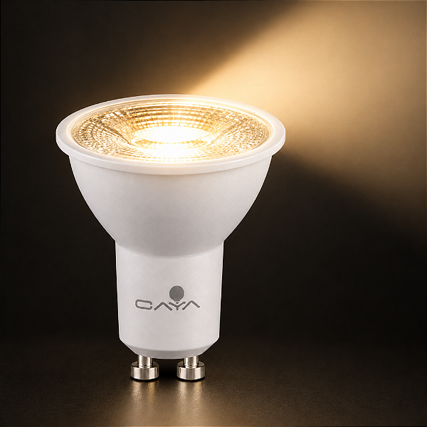 LÂMPADA MR16 LED DICROICA 7W 2700K IRC95 IP20 ( ANG. 40º) 525 LÚMENS - GAYA LINHA PRO - GY3069