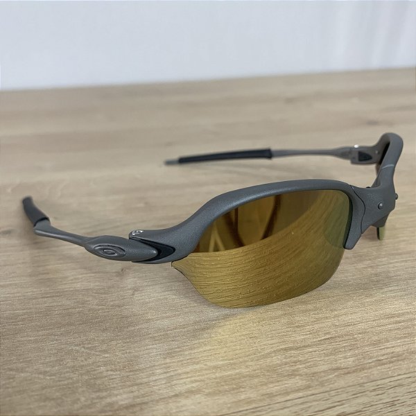 Óculos de Sol Oakley X Metal Romeo 2 Lente Dourada - Absolut Store