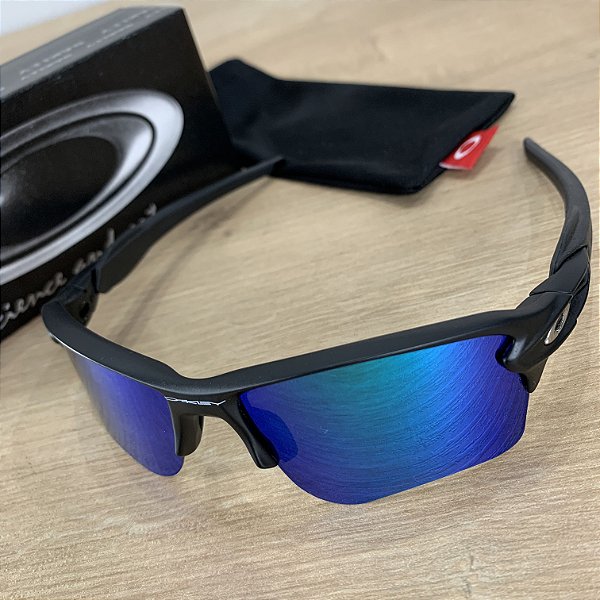 Óculos de Sol Flak 2.0 Oakley Preto Lente Azul - Absolut Store
