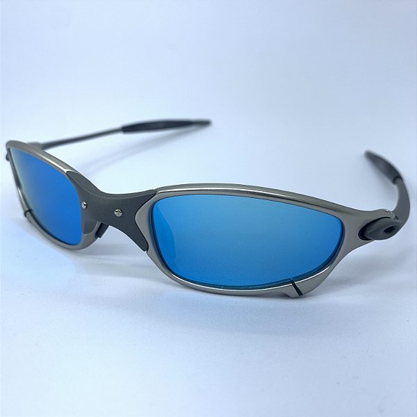 Óculos de Sol Oakley Juliet X Metal Plasma Lente Azul - Absolut Store