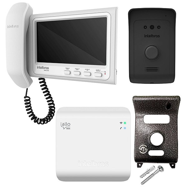 Kit Vídeo Interfone Intelbras Ivr 1070 Hs E Wi-fi|Intelcompras -  INTELCOMPRAS