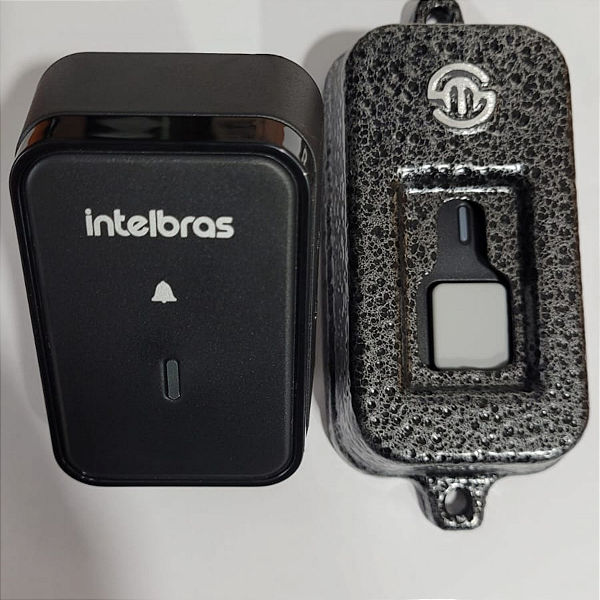 Campainha Intelbras Sem Fio Cib 101 Com Protetor Antifurto