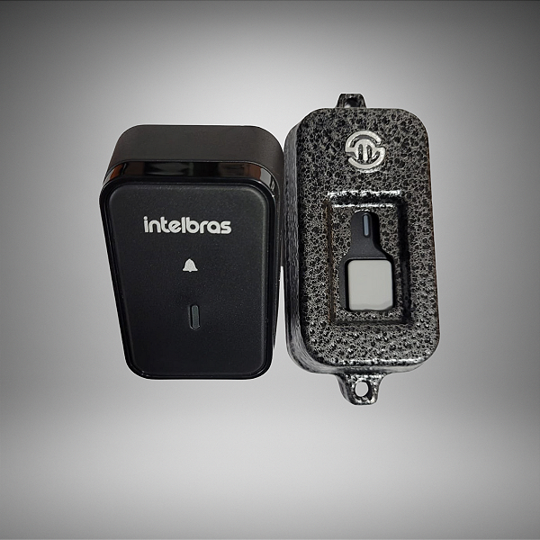 Campainha Intelbras Sem Fio Cib 101 Com Protetor Antifurto