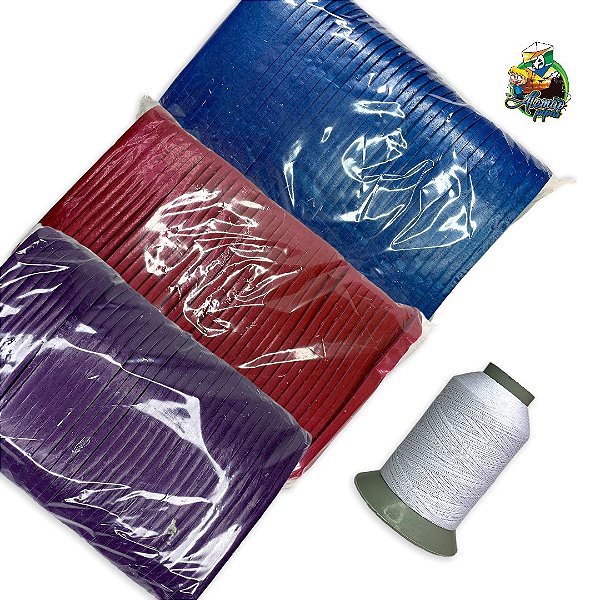 Kit Rabiola Fitas Paulista 1KG Linha 2000 Metros Para Pipas