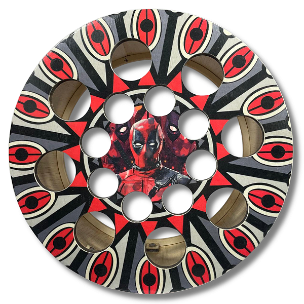 Carretilha de Madeira 14 Polegadas (36cm) Rolamento