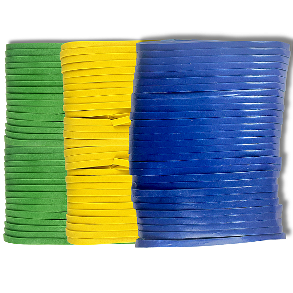 Fitas de Plástico Paulista Para Rabiola 1kg 45cm x 8mm