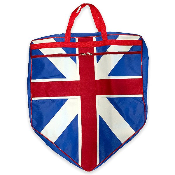 Mochila Para Pipas 1m x 80cm x 22cm Alça Ajustável Com Zíper: Reino Unido Azul