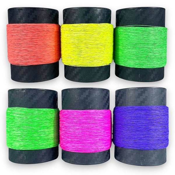 Kit Para Pipa 6 Linhas Fio 10 De 100 Jardas No Porta Linha P
