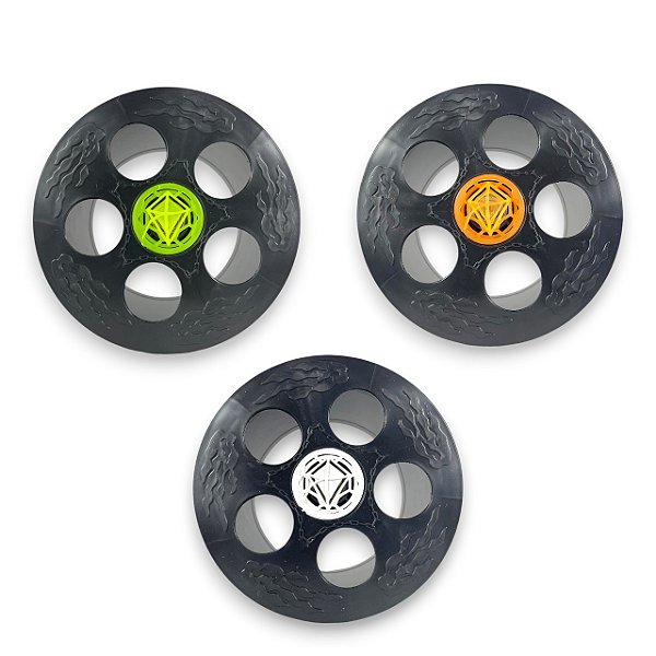 Kit Pipa 3 Carretilhas de Plástico Reforçado 15cm 6" Pequena