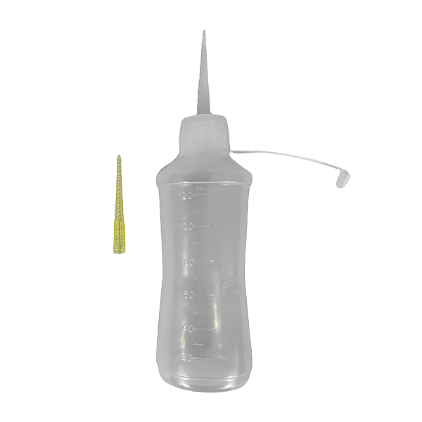 Tubo Almotolia Aplicador Para Líquidos 120ml Bico Reto Fino
