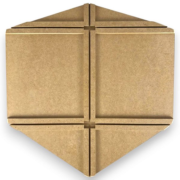 Gabarito Fixo MDF De Armação Para Pipa Baruel 50cm